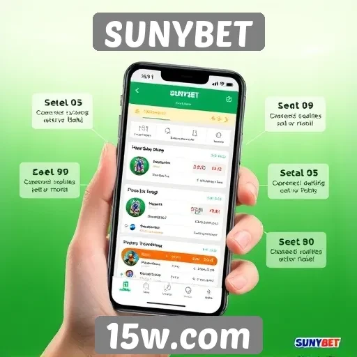 Vantagens do aplicativo móvel SUNYBET