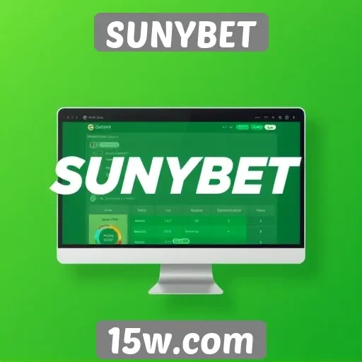 Análise da interface do usuário do site SUNYBET